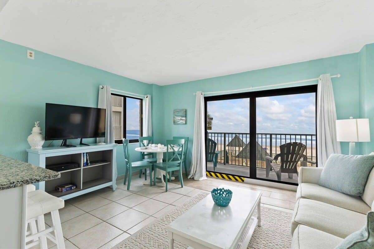 Updated Ocean Front Condo | Aquamarine Suite 201